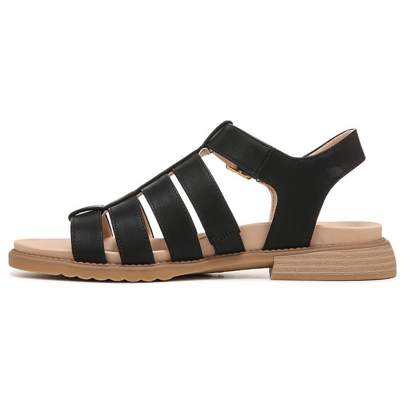 Sandalias Dr Scholls A Ok Gladiator Mujer Negros | MX2960UTA