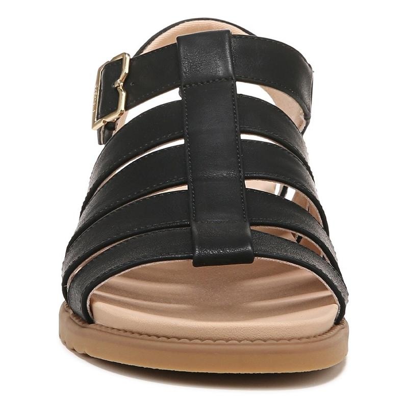 Sandalias Dr Scholls A Ok Gladiator Mujer Negros | MX2960UTA