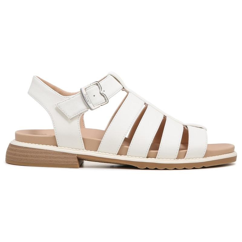 Sandalias Dr Scholls A Ok Gladiator Mujer Blancos | MX2961YUS