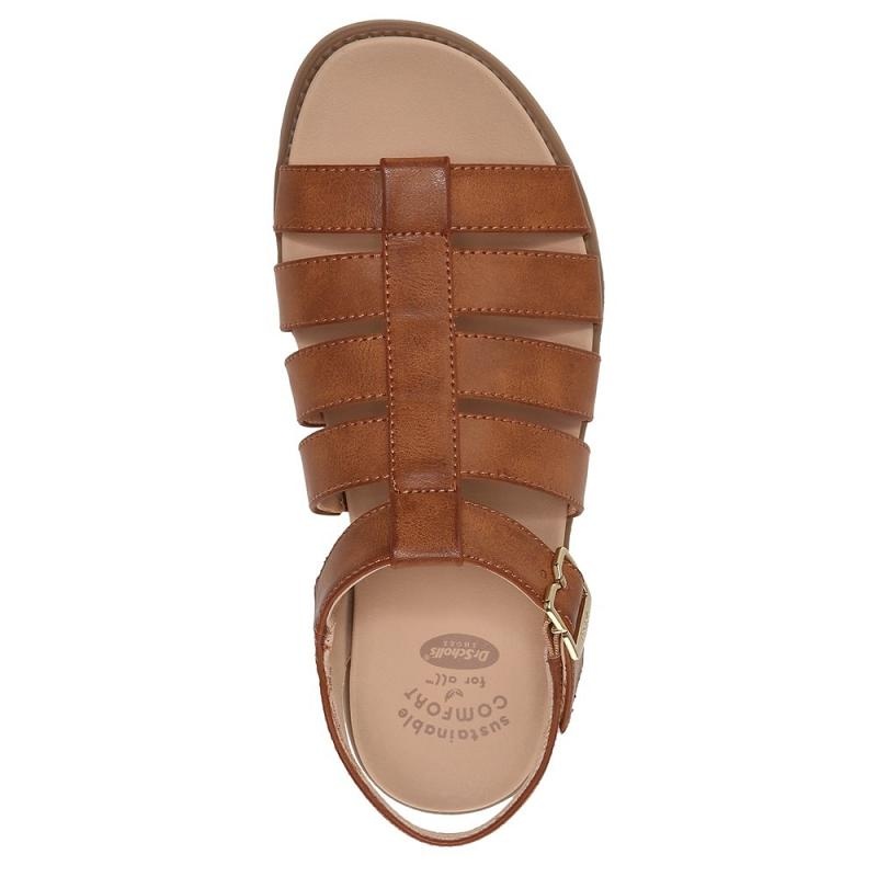 Sandalias Dr Scholls A Ok Gladiator Mujer Marrom | MX2962TVD