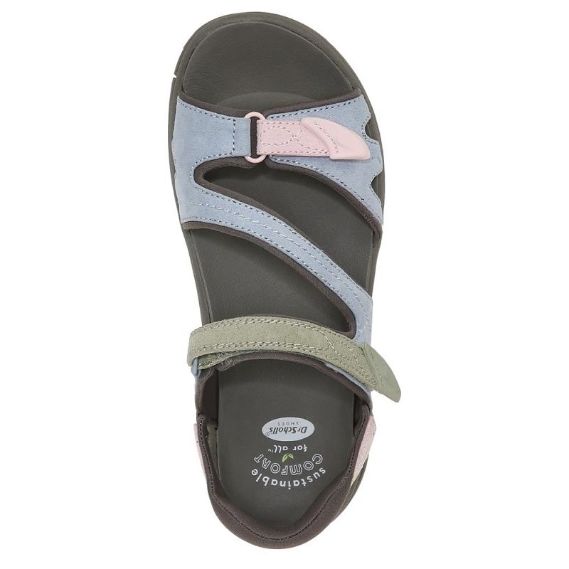 Sandalias Dr Scholls Adelle 2 Mujer Grises Multicolor | MX2958ORO