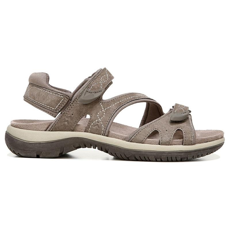 Sandalias Dr Scholls Adelle Mujer Grises Marrom | MX2969BCZ