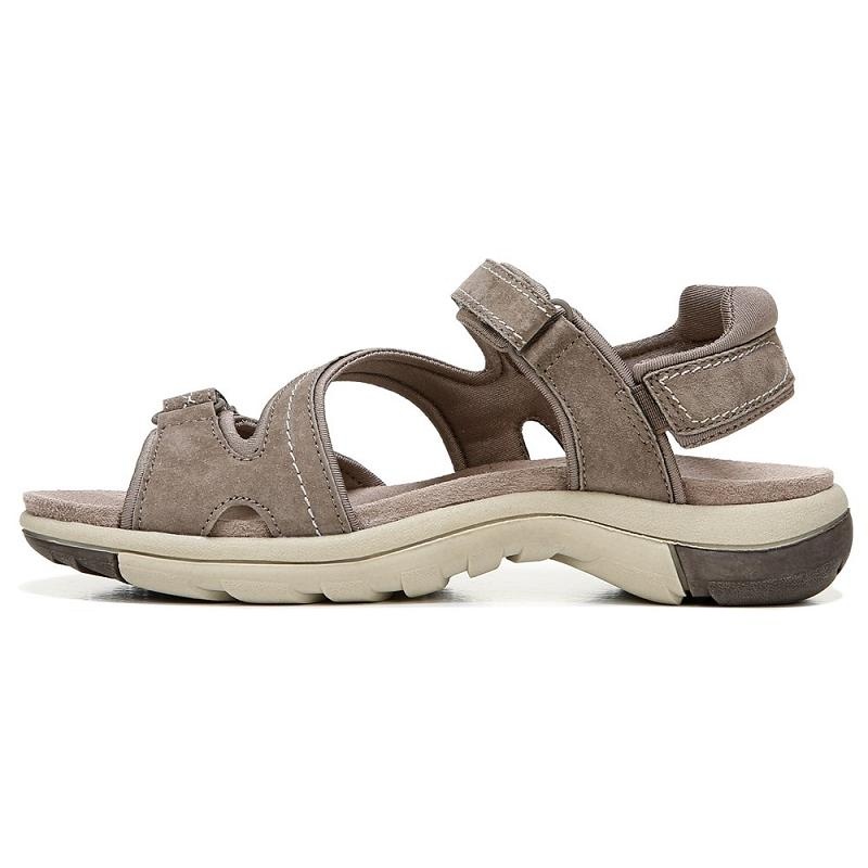 Sandalias Dr Scholls Adelle Mujer Grises Marrom | MX2969BCZ