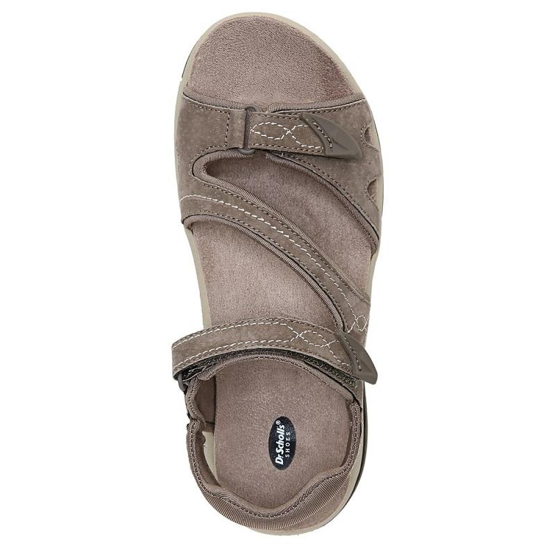 Sandalias Dr Scholls Adelle Mujer Grises Marrom | MX2969BCZ