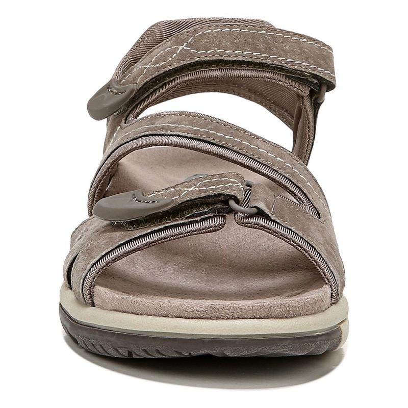 Sandalias Dr Scholls Adelle Mujer Grises Marrom | MX2969BCZ