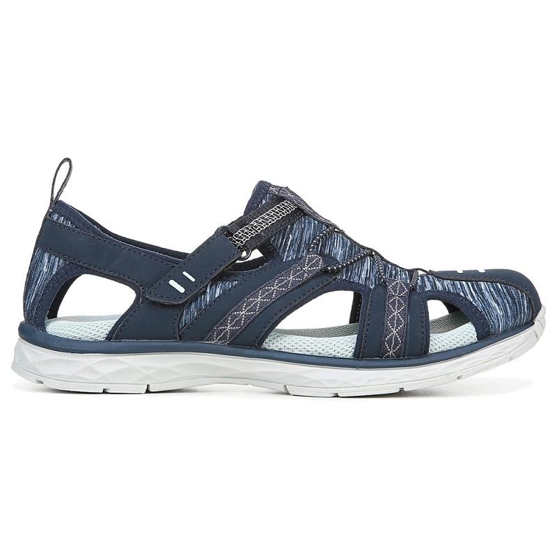 Sandalias Dr Scholls Andrews Fisherman Mujer Azul Marino | MX2964EXG