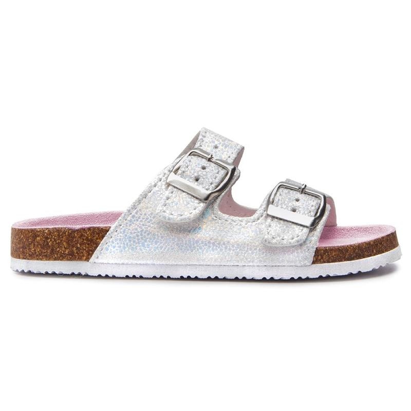 Sandalias Dr Scholls Blaire Niños Plateados | MX3214APT