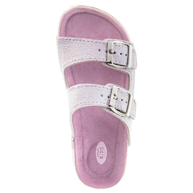 Sandalias Dr Scholls Blaire Niños Plateados | MX3214APT