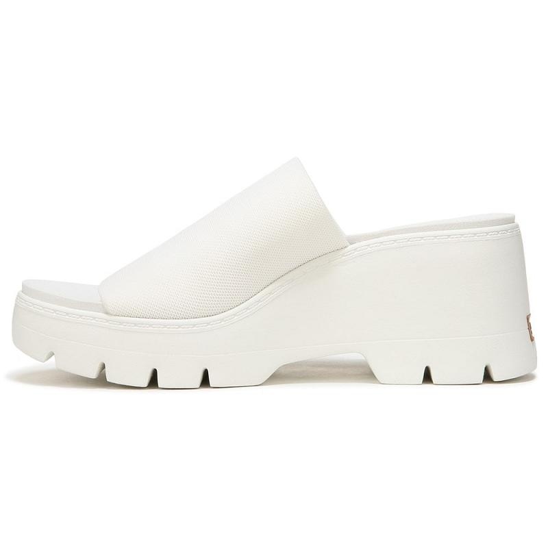 Sandalias Dr Scholls Check Doubts Plataforma Mujer Blancos | MX2979GLR