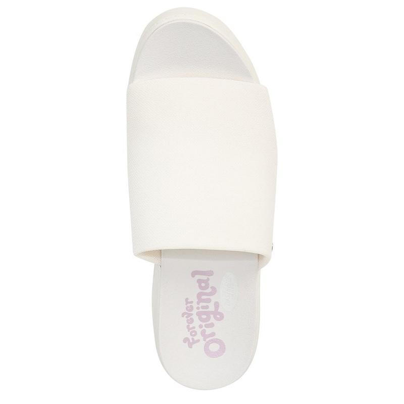 Sandalias Dr Scholls Check Doubts Plataforma Mujer Blancos | MX2979GLR