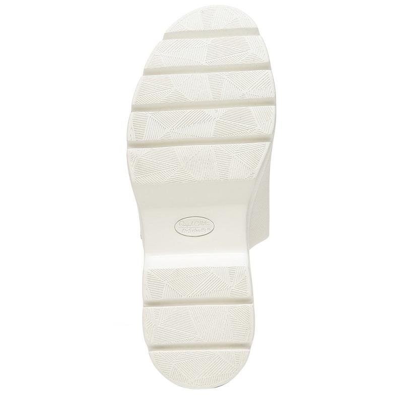 Sandalias Dr Scholls Check Doubts Plataforma Mujer Blancos | MX2979GLR