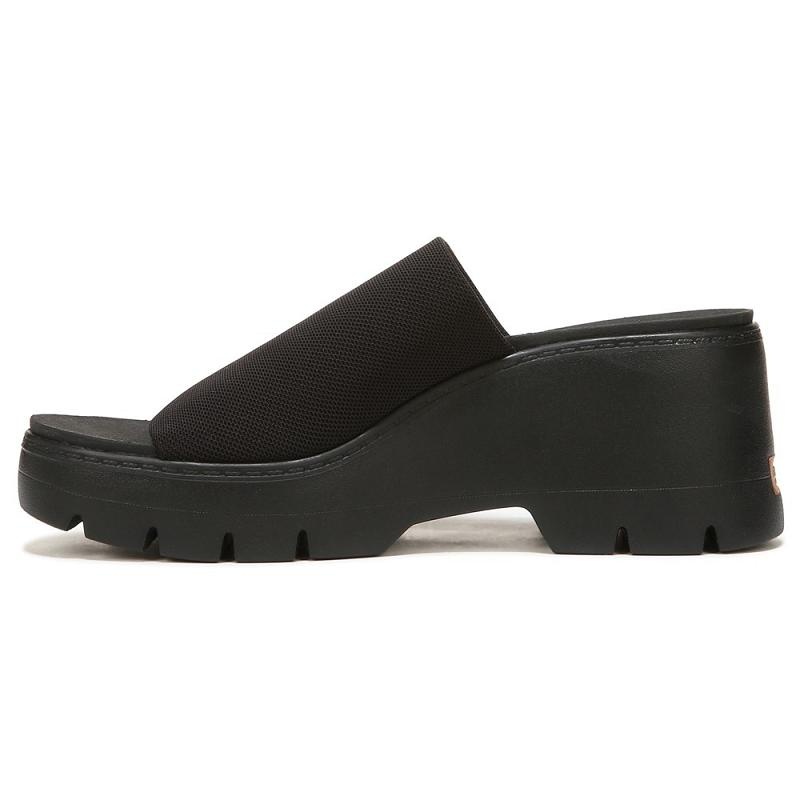 Sandalias Dr Scholls Check Doubts Plataforma Mujer Negros | MX2980FMT