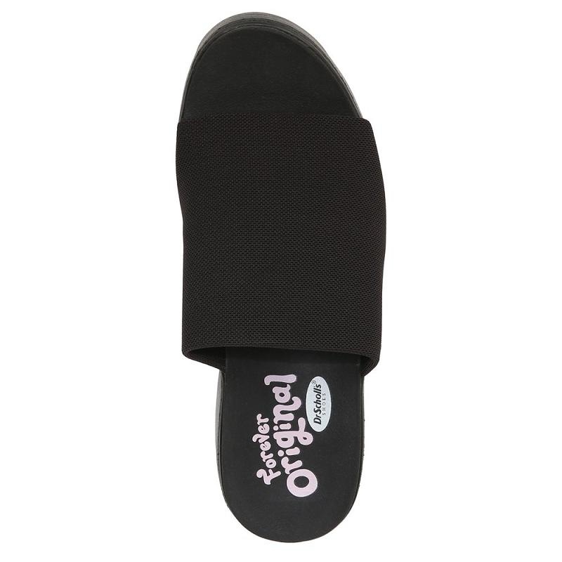 Sandalias Dr Scholls Check Doubts Plataforma Mujer Negros | MX2980FMT