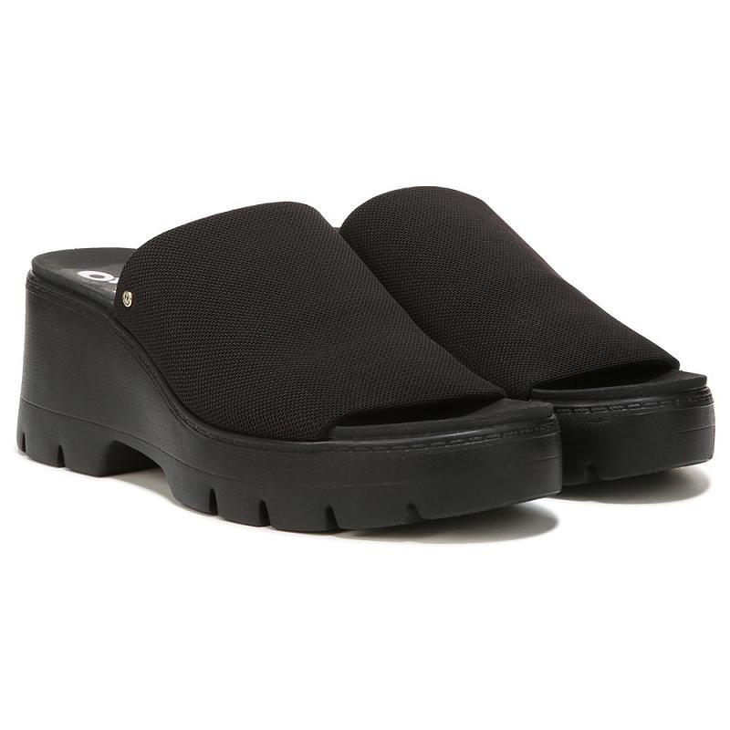 Sandalias Dr Scholls Check Doubts Plataforma Mujer Negros | MX2980FMT