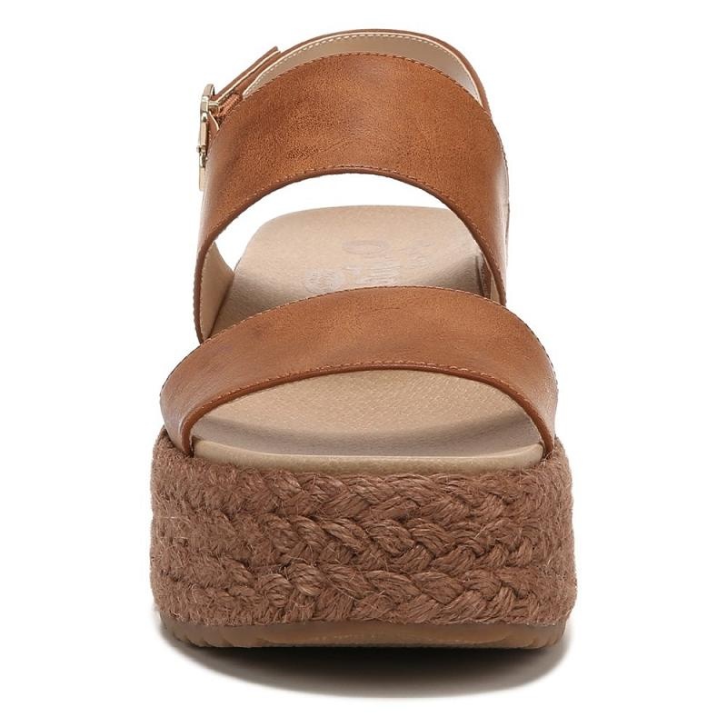 Sandalias Dr Scholls Delaney Wedge Mujer Naranjas | MX2972XFV