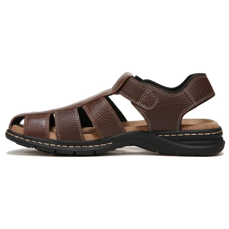 Sandalias Dr Scholls Gaston Hombre Marrom | MX3166FMO