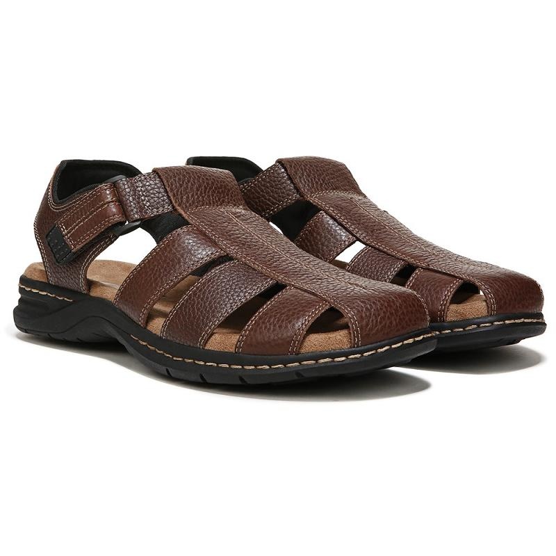 Sandalias Dr Scholls Gaston Hombre Marrom | MX3166FMO