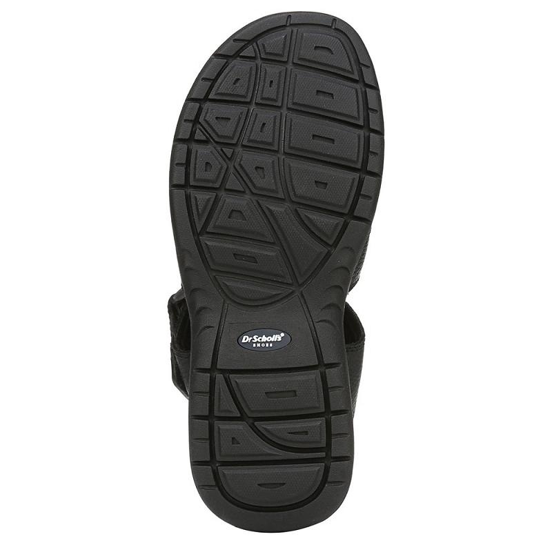 Sandalias Dr Scholls Gaston Hombre Negros | MX3168SOA