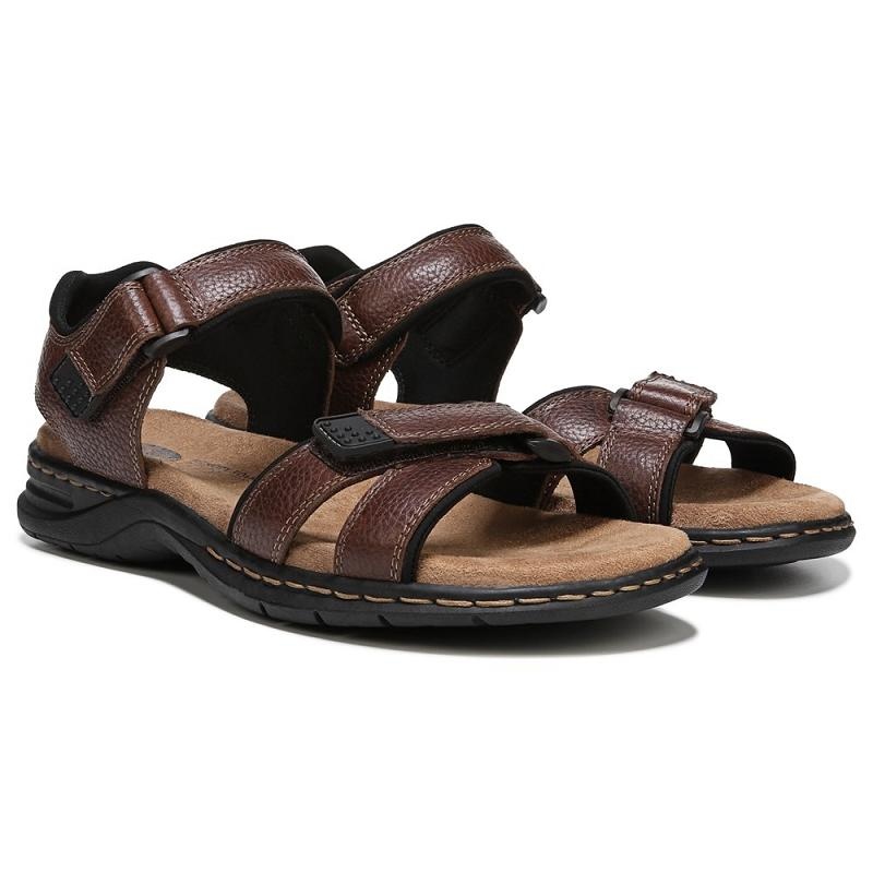 Sandalias Dr Scholls Gus Hombre Marrom | MX3167DNP