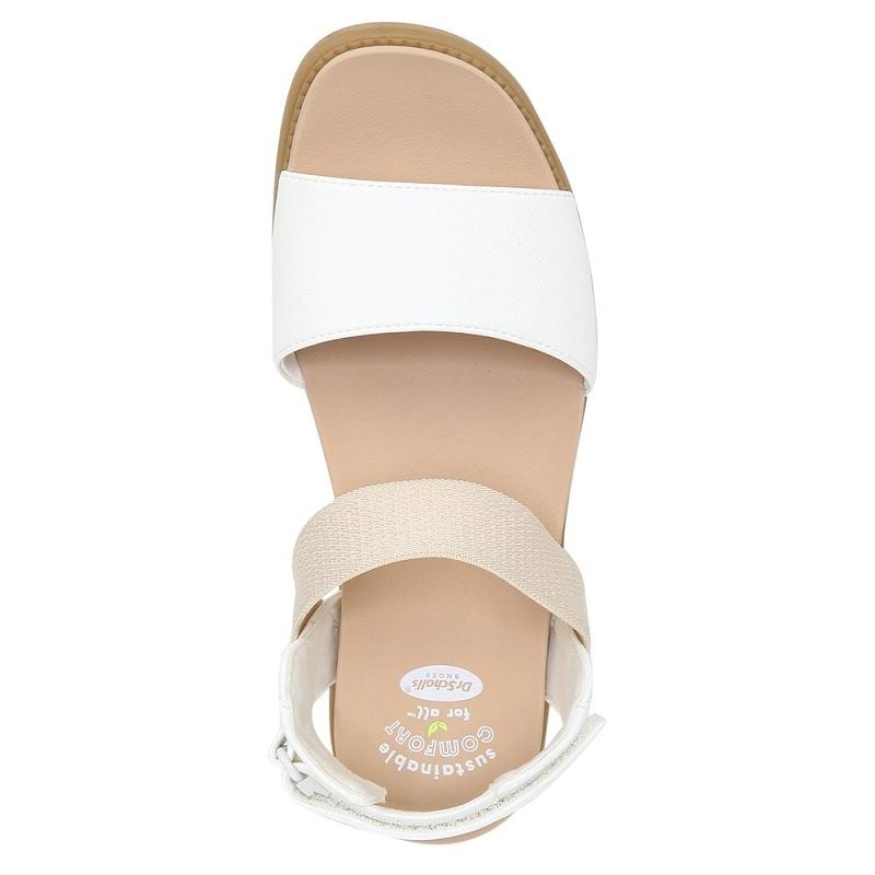 Sandalias Dr Scholls Island Life Mujer Blancos | MX2940QZJ