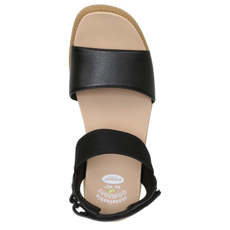 Sandalias Dr Scholls Island Life Mujer Negros | MX2939WYH