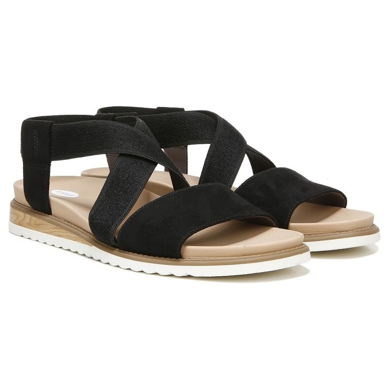 Sandalias Dr Scholls Islander Mujer Negros | MX2983API