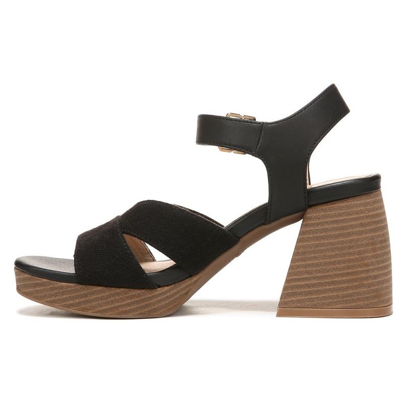 Sandalias Dr Scholls Mariah Block Heel Mujer Negros | MX2957PQI