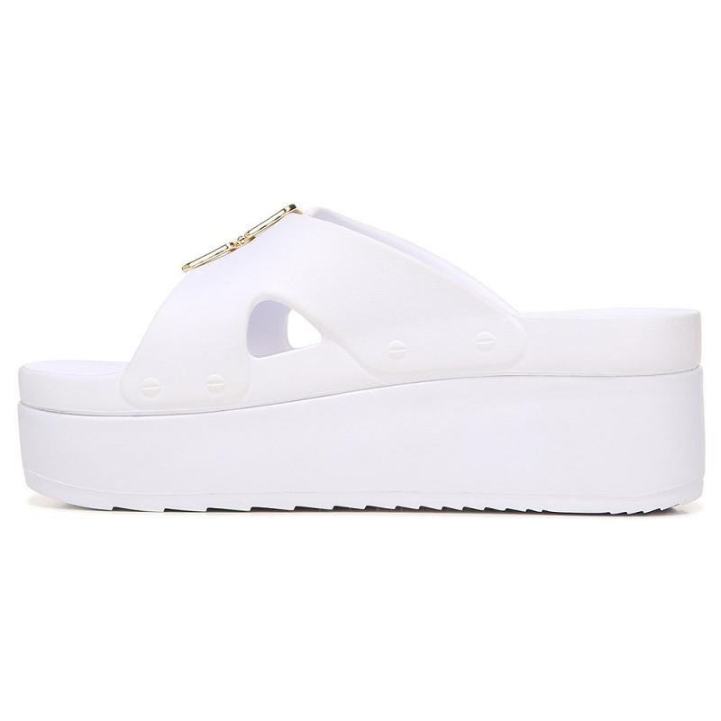 Sandalias Dr Scholls Original Goals Plataforma Mujer Blancos | MX2942NBL