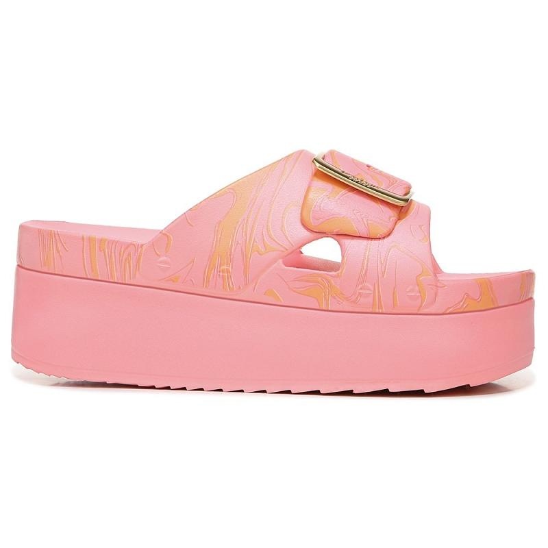 Sandalias Dr Scholls Original Goals Plataforma Mujer Albaricoque | MX2943BCZ