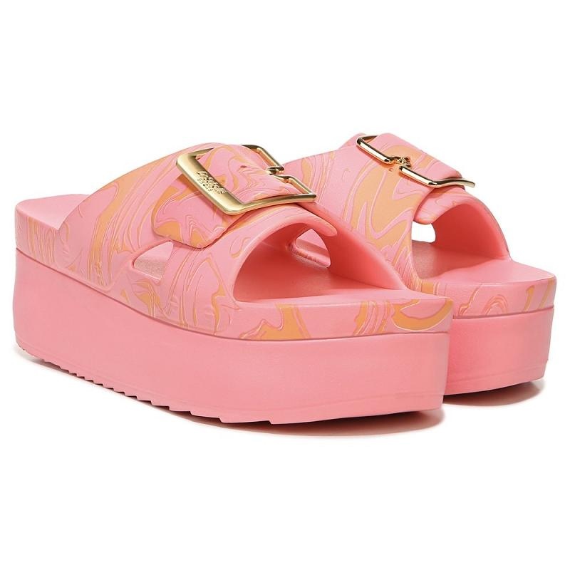 Sandalias Dr Scholls Original Goals Plataforma Mujer Albaricoque | MX2943BCZ