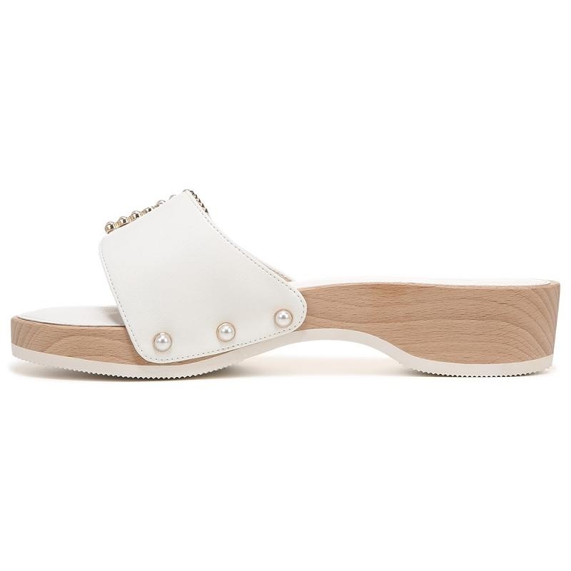 Sandalias Dr Scholls Original Mod Mujer Blancos | MX2981DNY