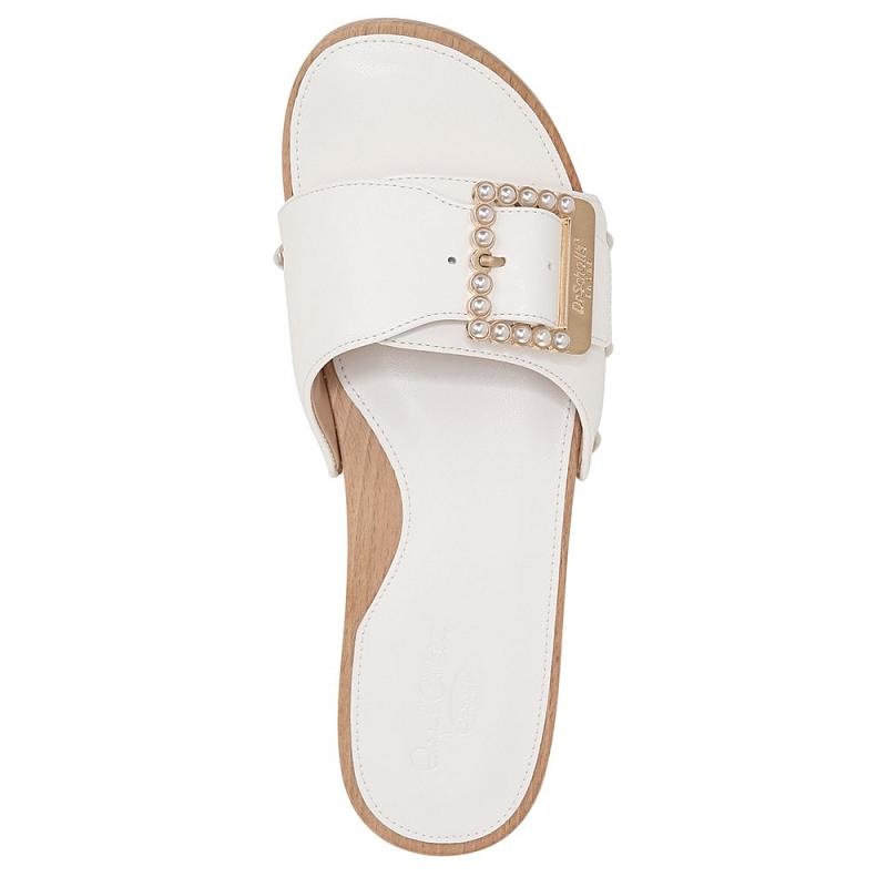 Sandalias Dr Scholls Original Mod Mujer Blancos | MX2981DNY