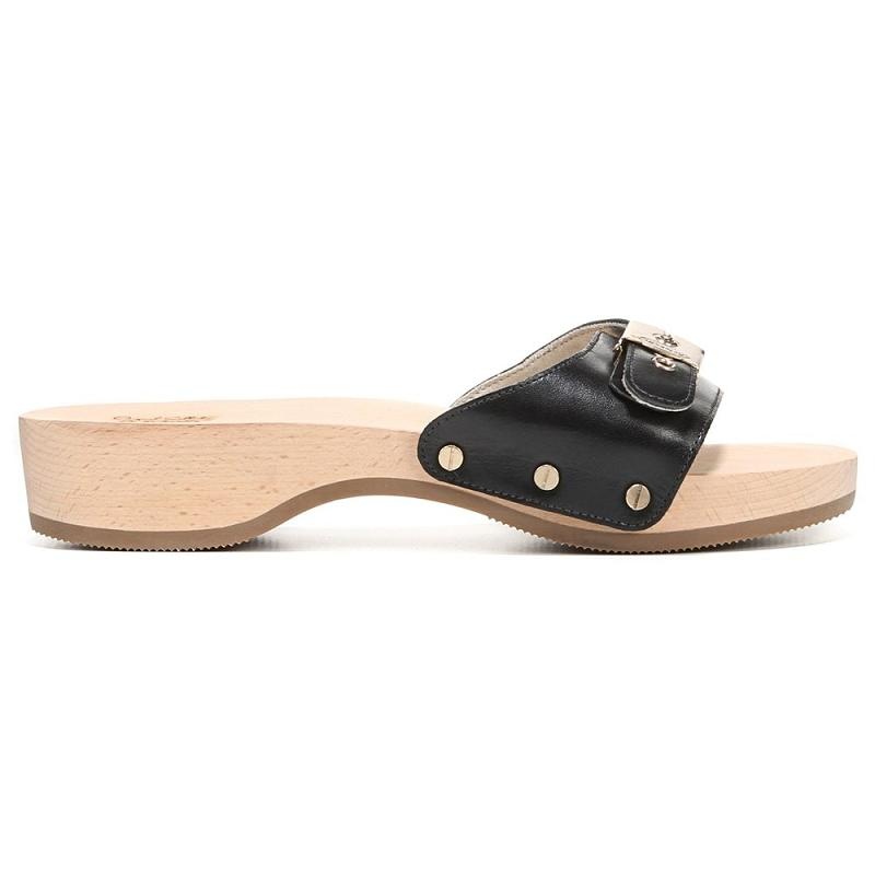 Sandalias Dr Scholls Original Mujer Negros | MX2997GLC