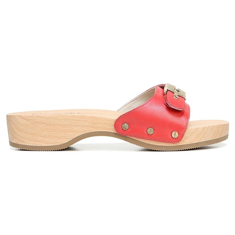 Sandalias Dr Scholls Original Mujer Rojos | MX2995NBZ