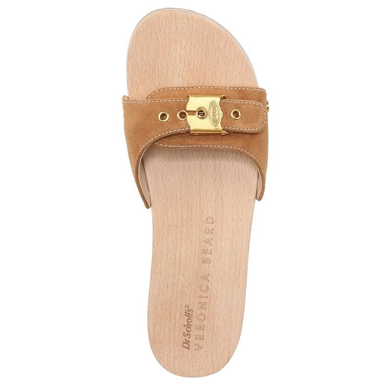 Sandalias Dr Scholls x Veronica Beard Original Mujer Marrom | MX2989TVF