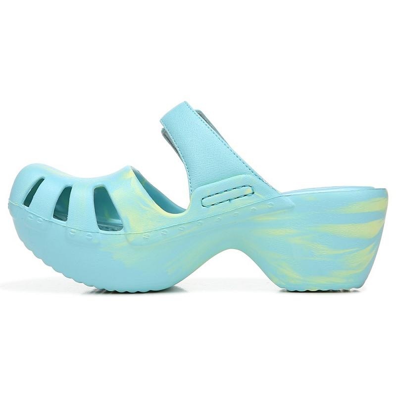 Tacones Dr Scholls Dance On Clog Mujer Azules | MX3051FMB