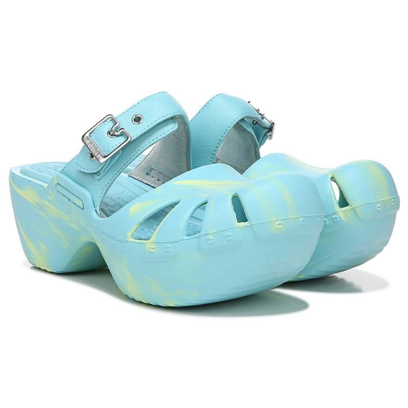 Tacones Dr Scholls Dance On Clog Mujer Azules | MX3051FMB