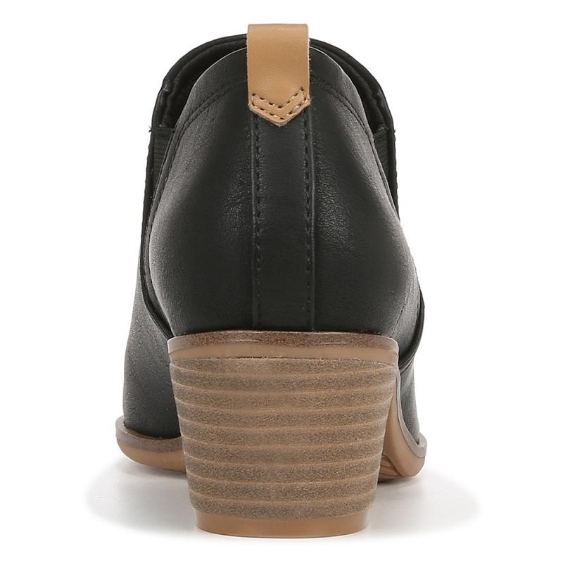 Tacones Dr Scholls Laurel Ankle Bootie Mujer Negros | MX3062EXO