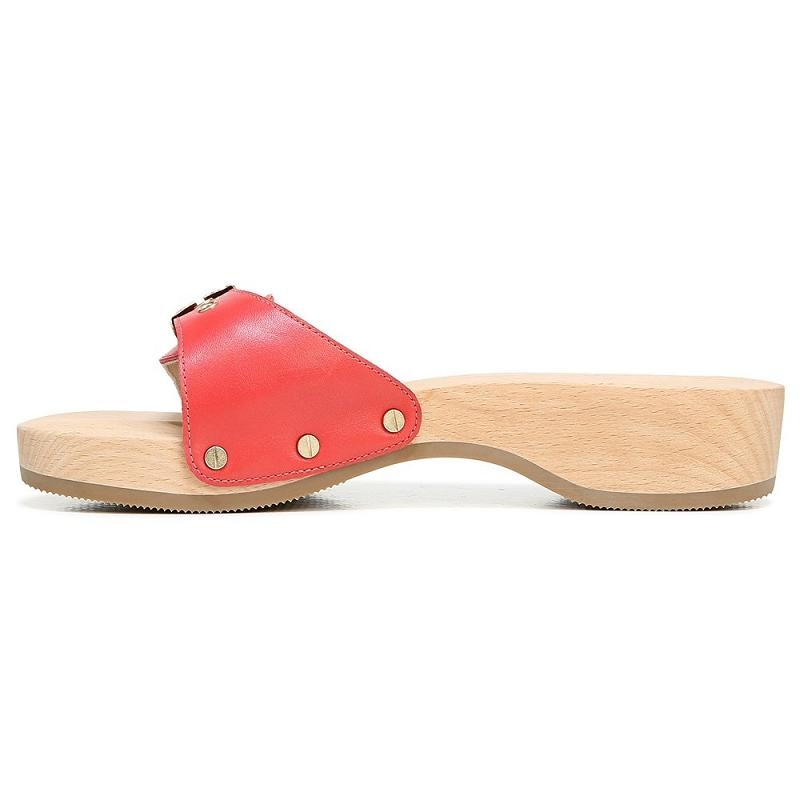 Tacones Dr Scholls Original Sandal Mujer Rojos | MX3064QZA