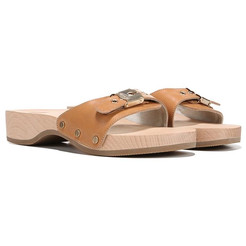 Tacones Dr Scholls Original Sandal Mujer Marrom | MX3067HKF