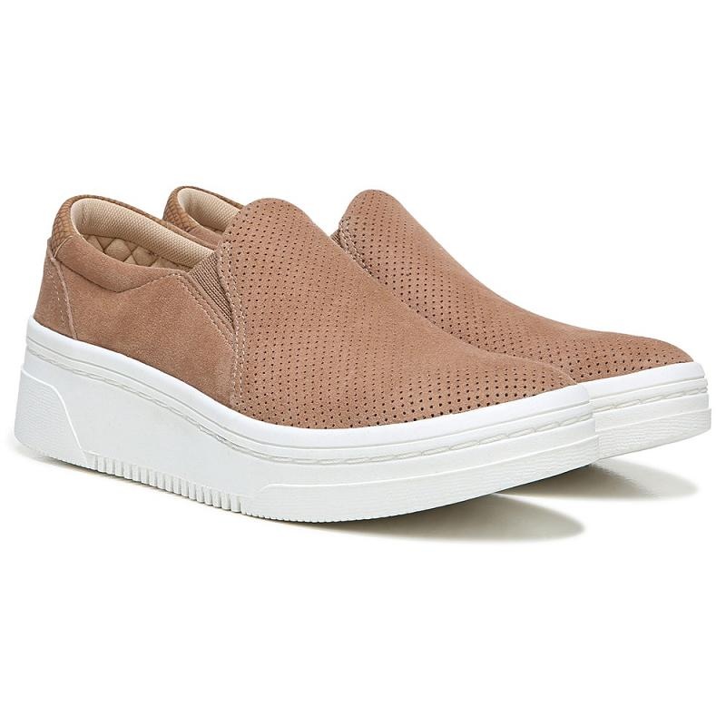 Tenis Dr Scholls Everywhere Plataforma Slip On Mujer Naranjas | MX2860PQG