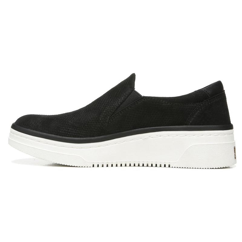 Tenis Dr Scholls Everywhere Plataforma Slip On Mujer Negros | MX2861ORH