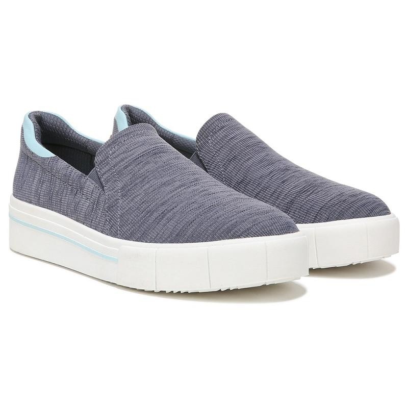 Tenis Dr Scholls Happiness Lo Slip On Mujer Azules Oscuro | MX2888ISJ