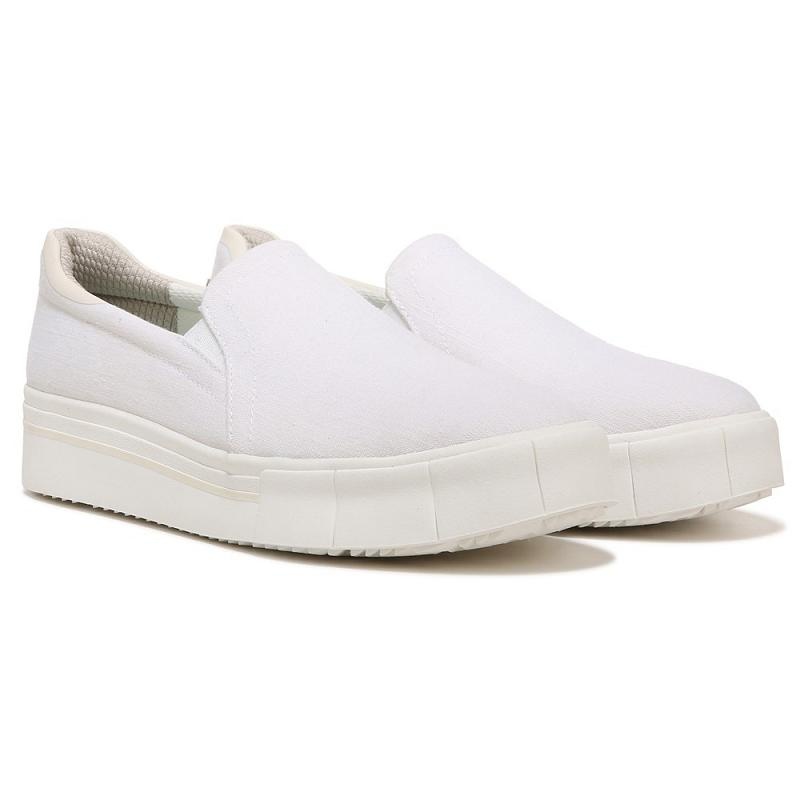 Tenis Dr Scholls Happiness Lo Slip On Mujer Blancos | MX2889UTK