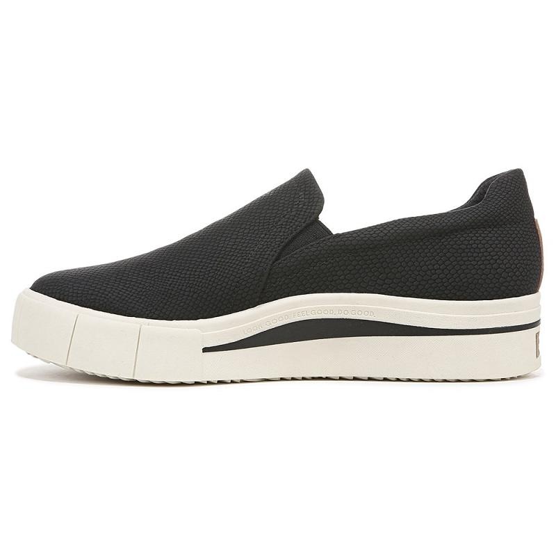 Tenis Dr Scholls Happiness Lo Slip On Mujer Negros | MX2890YUL