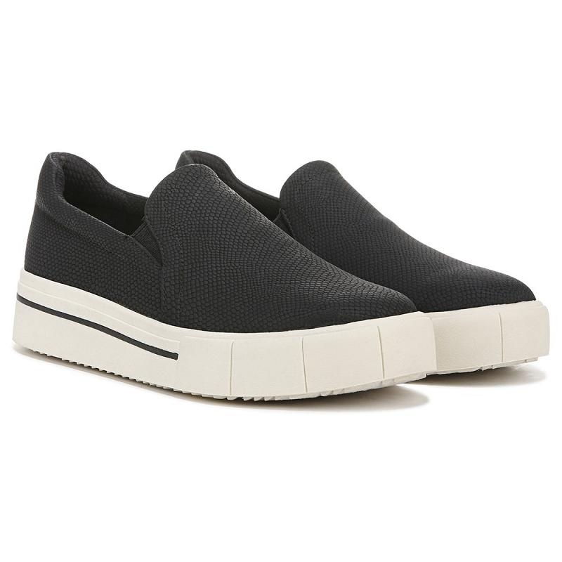 Tenis Dr Scholls Happiness Lo Slip On Mujer Negros | MX2890YUL