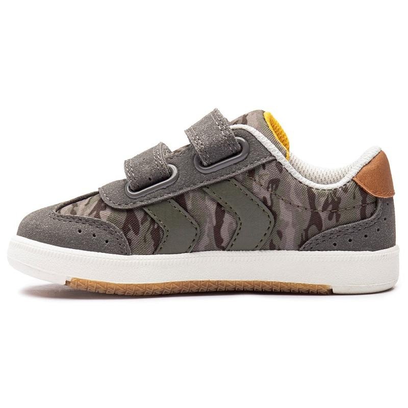 Tenis Dr Scholls Kameron Niños Grises Camuflados | MX3230XFX