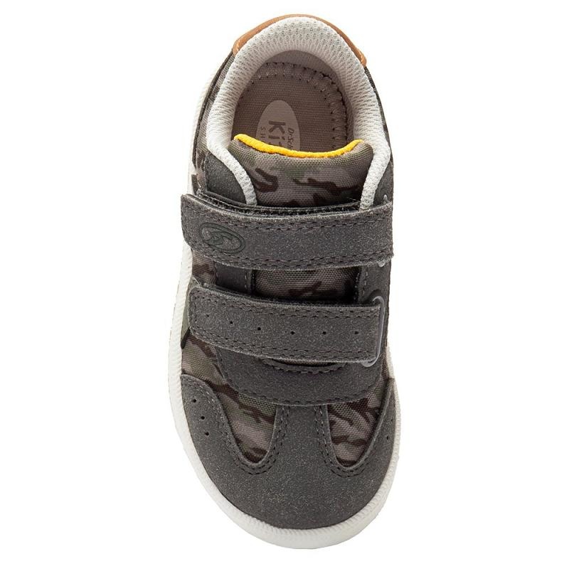 Tenis Dr Scholls Kameron Niños Grises Camuflados | MX3230XFX