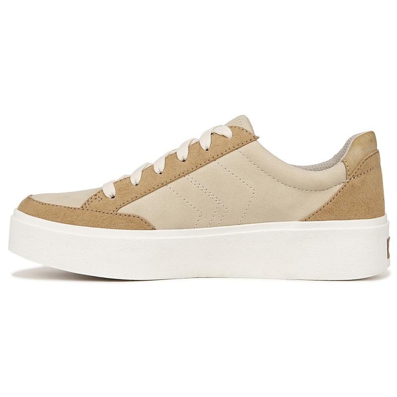 Tenis Dr Scholls Madison Encaje Up Mujer Beige | MX2899VDW