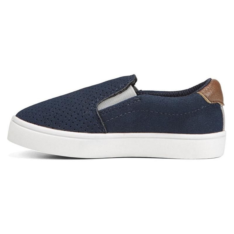 Tenis Dr Scholls Madison II Slip On Niños Azul Marino | MX3235HKM